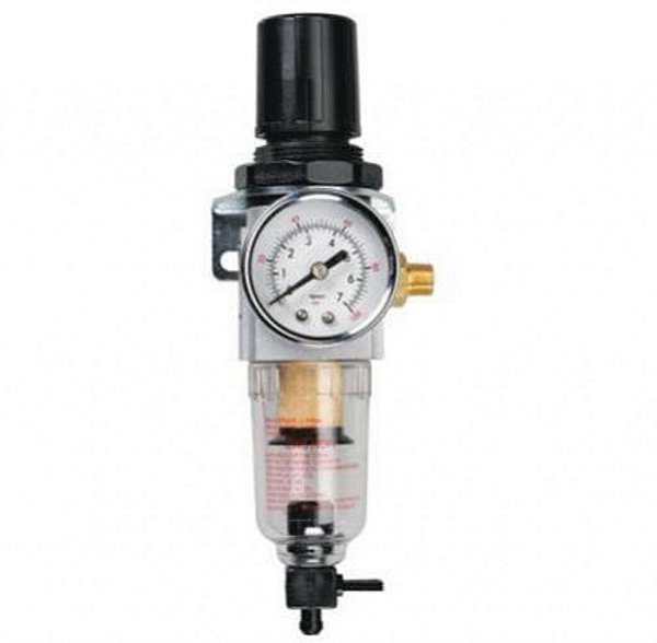 Mini Regulador de Ar com Filtro Hobbico HCAR4027 Retrátil