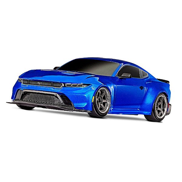 Carro Traxxas 1/10 4-TEC Drift Ford Mustang 2WD TQI Azul 105237-4