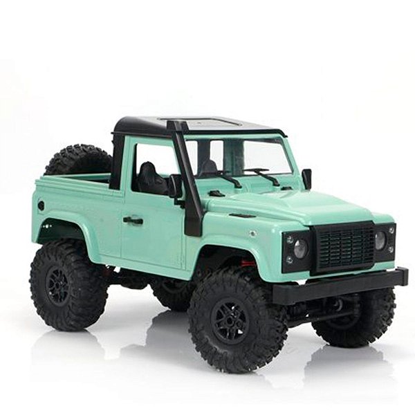 Carro MN Model 1:12 Jeep Land Rover com Faróis Verde MN-91