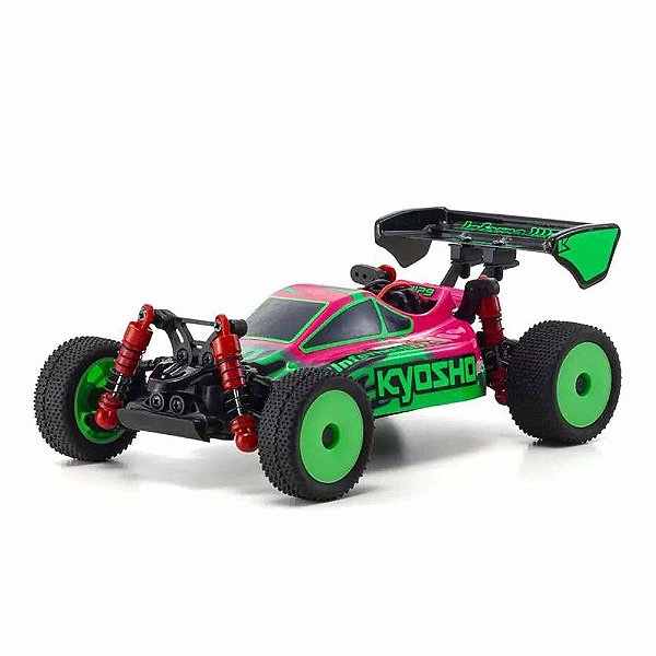 Carro Kyosho Mini-z Buggy Inferno MP9 Pink/Verde 32093pgr