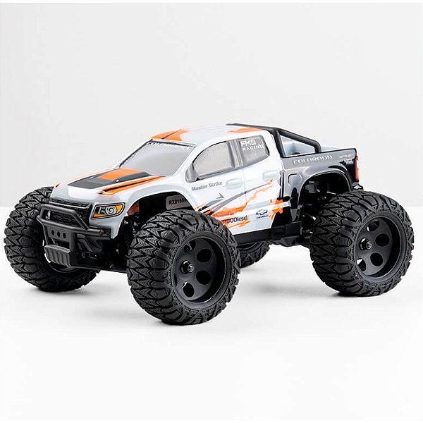 Carro FMS 1/24 FMT24 Chevrolet Colorado RTR Branco Fms12421bdrtrwh