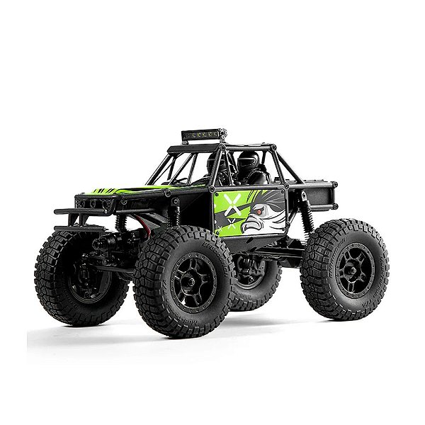 Carro FMS 1/24 FCX24 Lemur RTR Verde Fms12404rtrgn