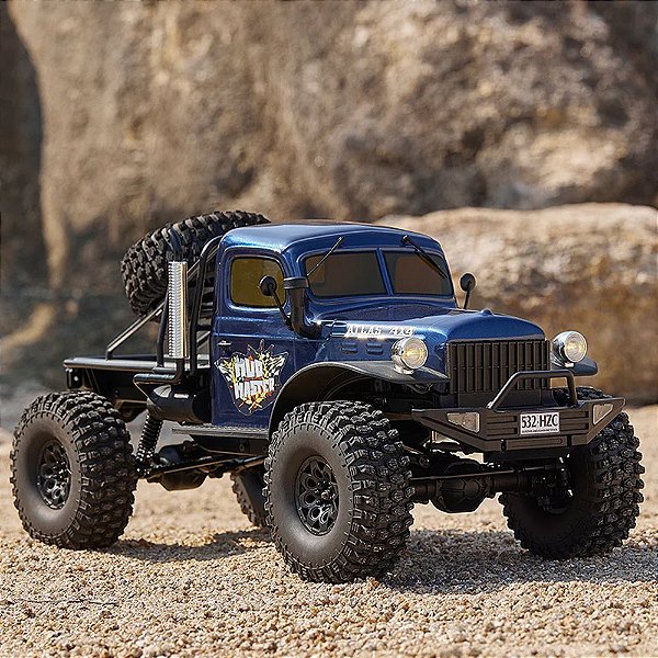 Carro FMS 1/10 Atlas Rochobby 4WD RS Azul Roc11036rsbu