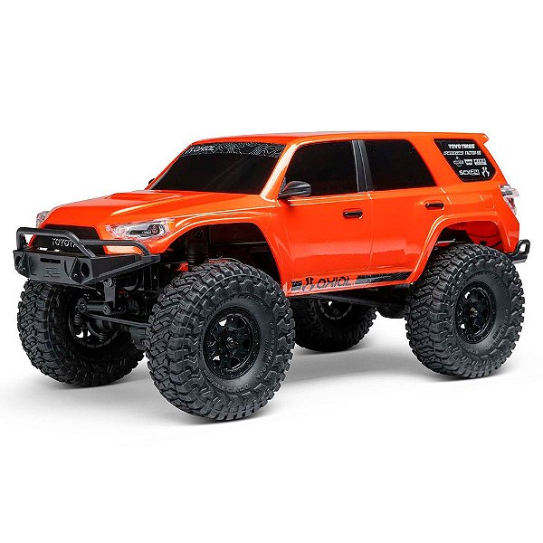 Carro Axial 1/24 SCX24 Toyota 4runner RTR 4WD Laranja AXI-2035t1