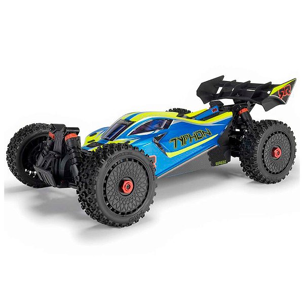 Automodelo Arrma Typhon Mega 665 1:8 4x4 RTR Buggy Azul ARA4206V4T1