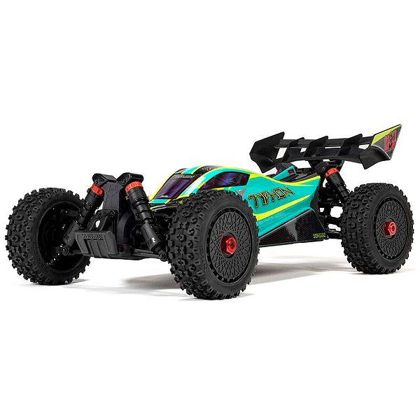 Carro Arrma 1/8 Typhon 223S DSC 4WD BLX Buggy Verde Ara4306v4t1