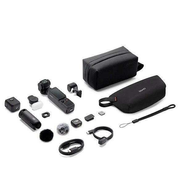 Camera Estabilizadora DJI Osmo Pocket 4 Creator Combo (caixa Feia)