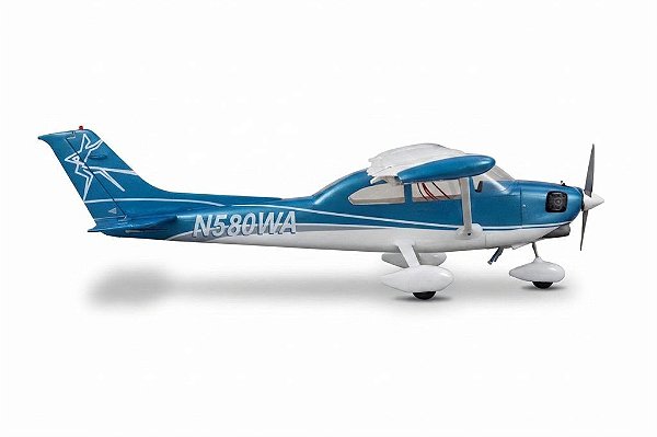 Aviao Seagull Cessna 182 Turbo Skylane 69" ARF Pearl Azul Sea327b