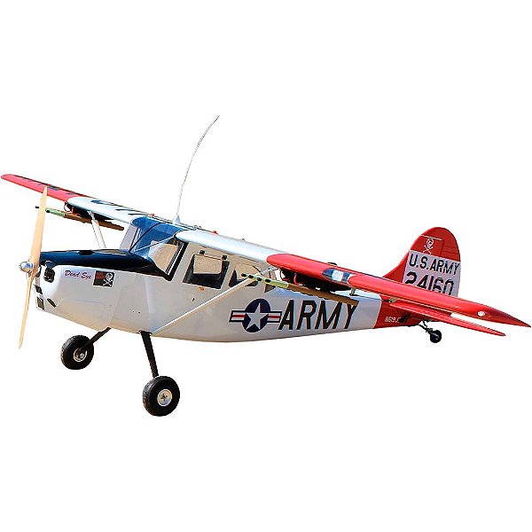 Aviao Seagull Cessna Bird DOG "deadeye" Giant 122" 70-125 ARF Sea385