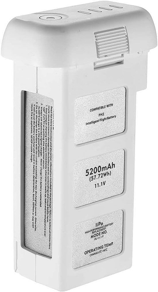 DJI Bateria Phantom 2 Visão 5200ma NAO Funciona Tipo *C*