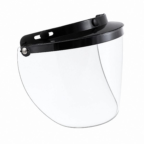 David Clark Helmet Visor 3-Snap Clear Flip Shield 02-205