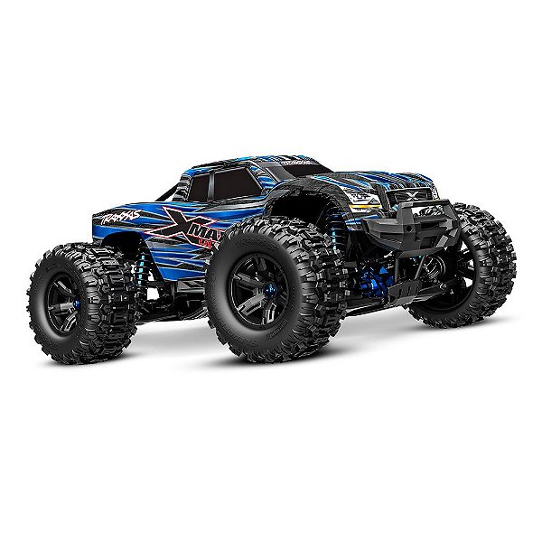 Carro Traxxas x-Maxx Ultimate BLX 8S TQI TSM Blue 77097-4