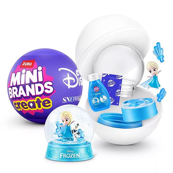 Colecionável Zuru Mini Brands Disney - Mini Snow Globe