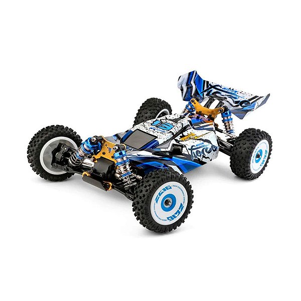 Carro Wltoys 1/12 Racing Force 75KM 4WD 124017 Blue