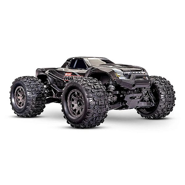 Carro Traxxas Mini Maxx BL-2S 4WD RTR TQ Black 107154-1