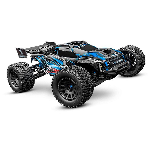 Carro Traxxas 1/6 XRT Ultimate BLX 8S 4WD TQI Blue 78097-4