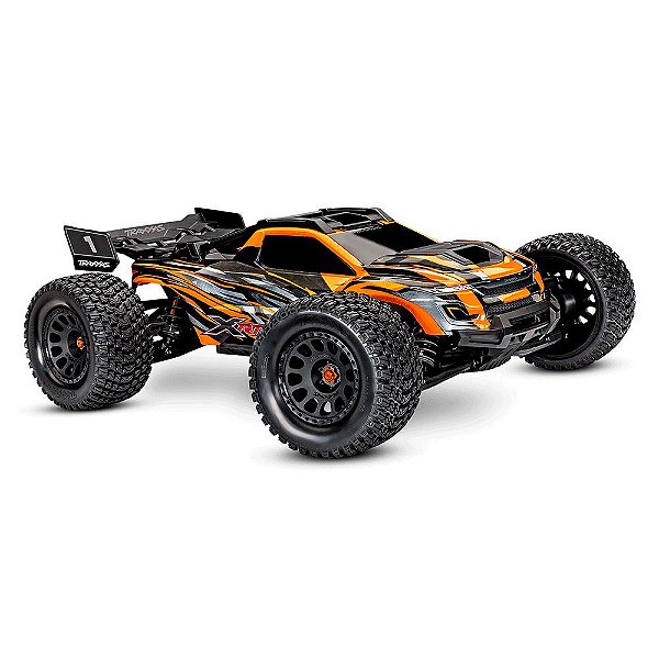 Carro Traxxas 1/6 XRT BLX 8S 4WD TQI TSM Laranja 78086-4