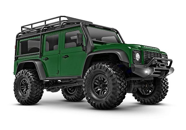 Carro Traxxas 1:18 TRX-4M Land Rover Defender Crawler RTR Verde