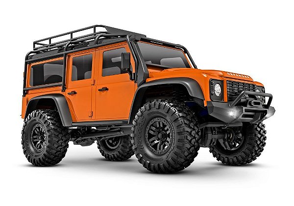 Carro Traxxas 1:18 TRX-4M Land Rover Defender Crawler RTR Laranja