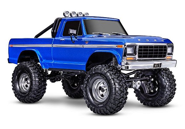 Carro Traxxas 1/10 TRX-4 Ford 79 f-150 Ranger XLT TQI Blue