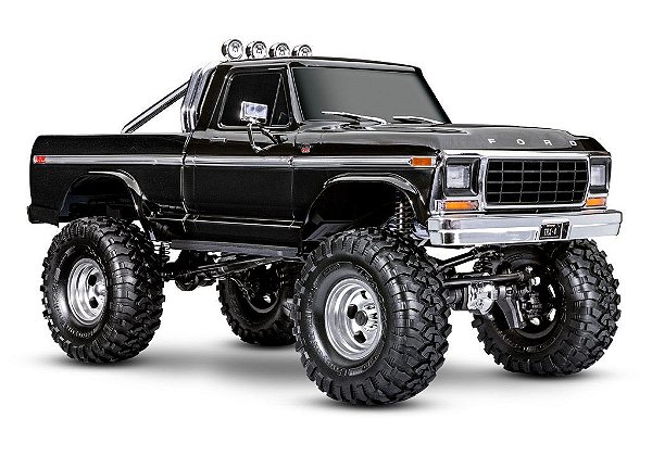Carro Traxxas 1/10 TRX-4 Ford 79 f-150 Ranger XLT TQI Black