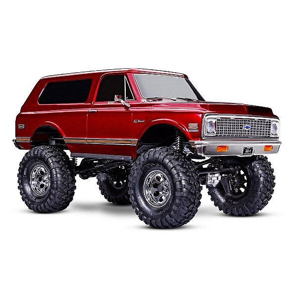 Carro Traxxas 1/10 TRX-4 Blazer 72 K5 Crawler 4WD TQI RED 92086-4