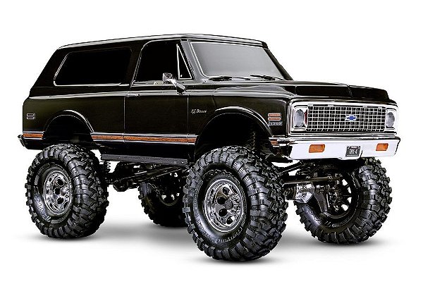 Carro Traxxas 1/10 TRX-4 Blazer 72 K5 Crawler 4WD TQI Black 92086-4