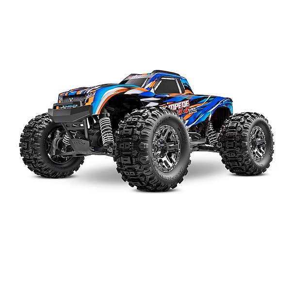 Carro Traxxas 1/10 Stampede VXL 4WD TQI TSM Orange 90376-4