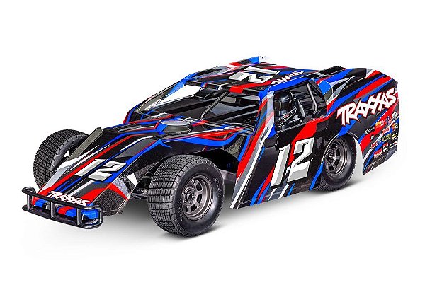 Carro Traxxas 1/10 Slash Modified 2WD BL-2S Rojo