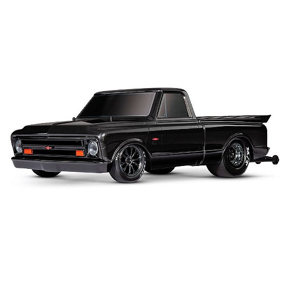 Carro Traxxas 1/10 Drag Slash C10 2WD TQI TSM Black 94376-74