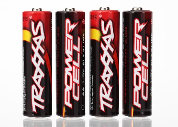 Bateria Traxxas AA Power Cell Alkaline (pilha) 4PCS 2914