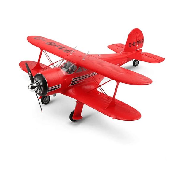Aviao Wltoys Beech D17S EPP 4CH Biplano 3D/6G RED A300