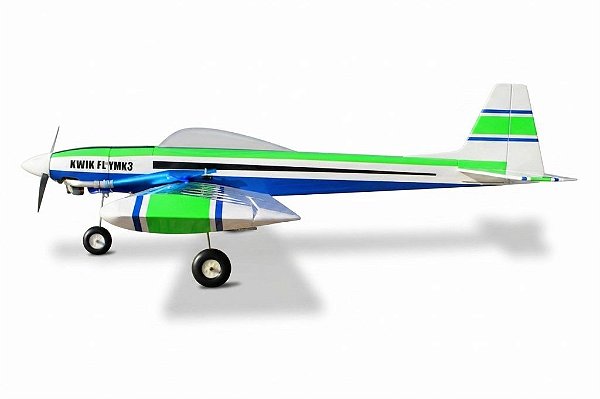 Aviao Seagull Pattern Kwik FLY MK III 63" ARF Gp/ep Green Sea406