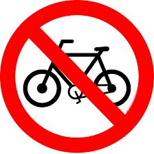 R-12 (PROIBIDO TRÂNSITO DE BICICLETAS)