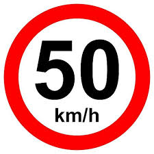 R-19 (VELOCIDADE MÁXIMA PERMITIDA)