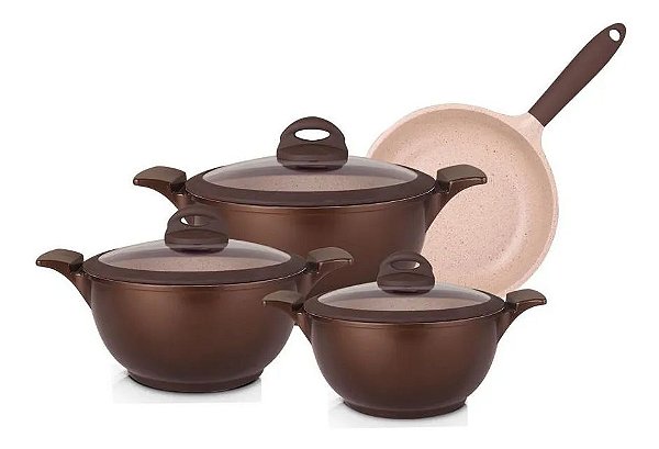 CONJUNTO BELGA CERÂMIC FLON MTA 4 PEÇAS