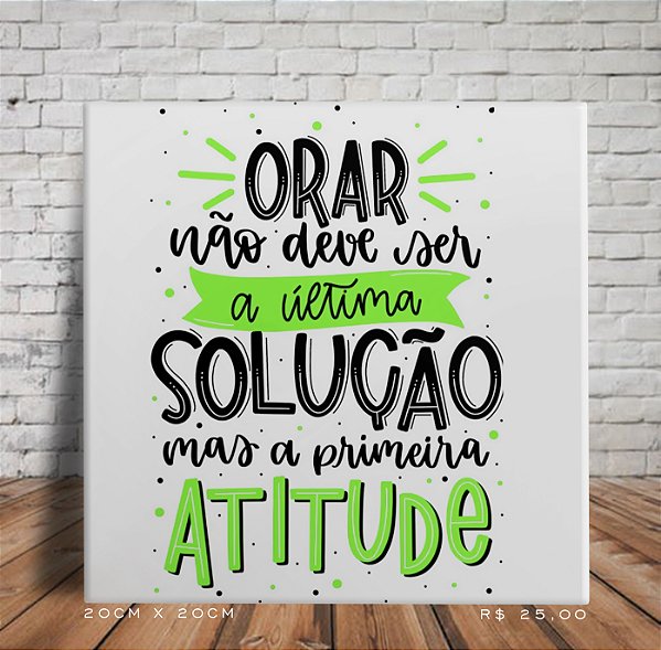 Azulejo de Cerâmica Personalizado – 15x15 cm