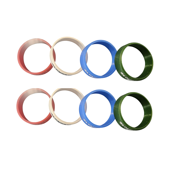 Aneis Coloridos para Identificação de Microfones Loudstar Acoustics