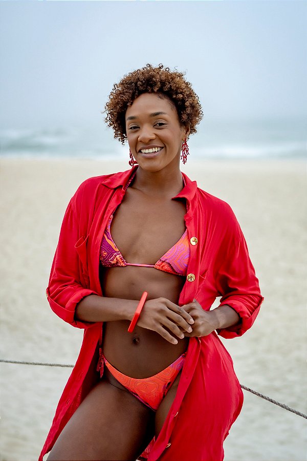 Chemise em Visco Linho