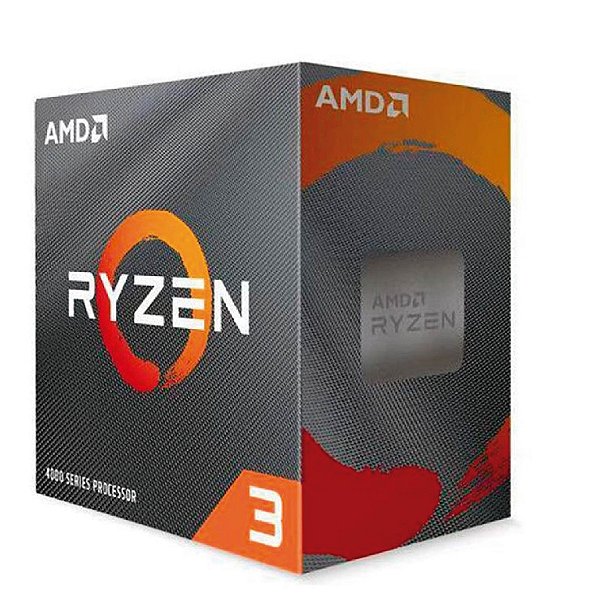 PROCESSADOR AMD RYZEN R3 4100 4.0GHZ 6MB DE CACHE SEM VIDEO INTEGRADO SOCKET AM4