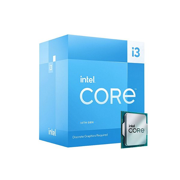 PROCESSADOR INTEL CORE I3 14100 14ª GERAÇÃO 3.5 GHZ 4.7 GHZ TURBO CACHE 12MB SOCKET LGA 1700