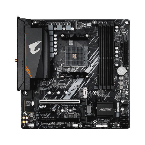 PLACA MÃE GIGABYTE B550M AORUS ELITE AX AM4 4XDDR4 MATX