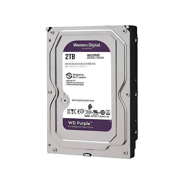 HD 3.5 DVR 2 TERA WESTERN DIGITAL PURPLE SATA3