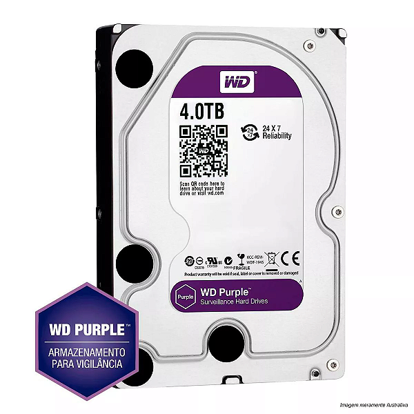 HD 3.5  DVR 4TERA WESTERN DIGITAL PURPLE SATA3