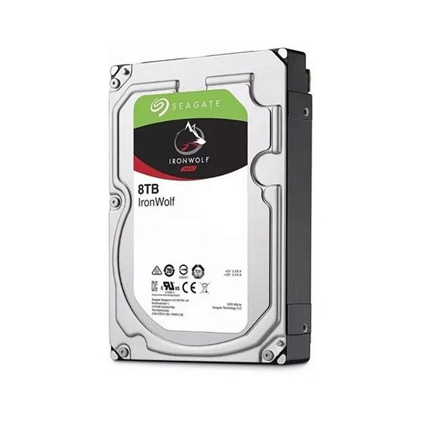 HDD DESKTOP SEAGATE IRONWOLF 8TB NAS SATA6 7200RPM 256MB