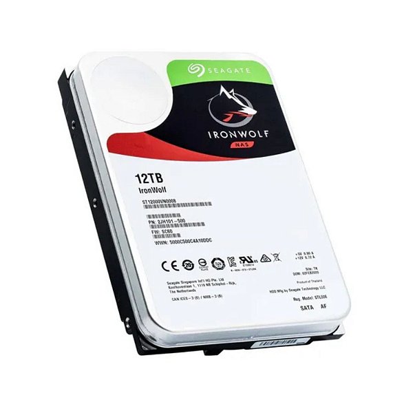 HD 3.5 12 TERA SEAGATE IRONWOLF 7200RPM 256MB CACHE SATA ST12000NT001