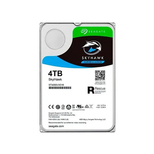 HD 3.5 DESKTOP 4 TERA SEAGATE SATA SKYHAWK