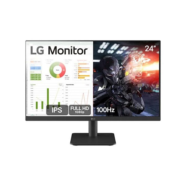 MONITOR GAMER 24" LG 24MS500-B  / FHD / 5MS / 100HZ / HDMI