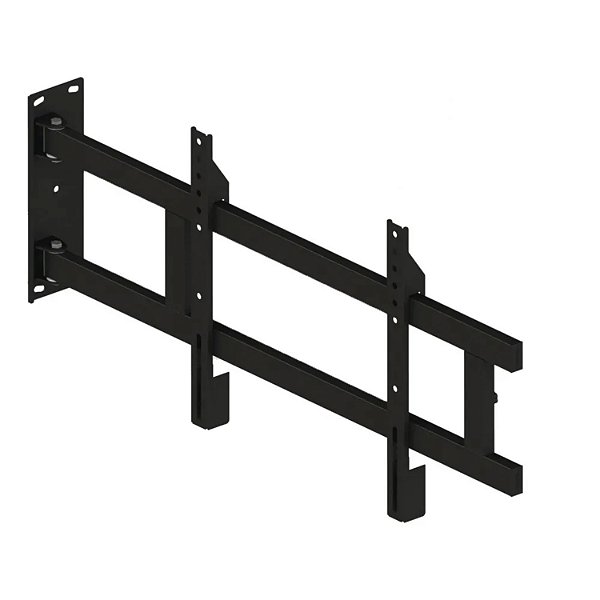 SUPORTE TV MULTIVISÃO ARTICULADO DE 43" A 65" ANGULO 90 - PRETO STPA90PR