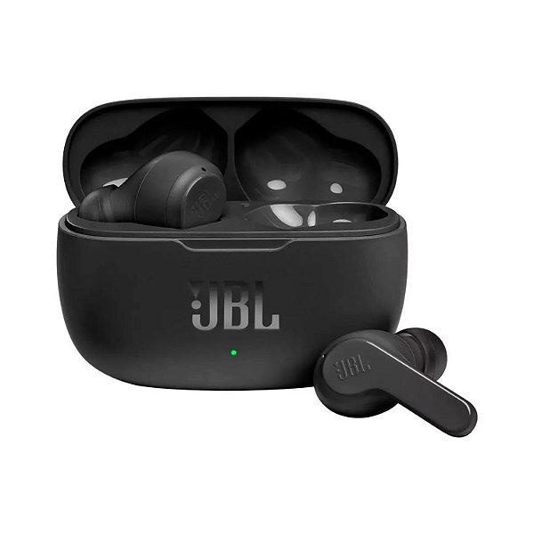 FONE DE OUVIDO BLUETOOTH WAVE 200 TWS JBL PRETO
